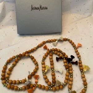 Bohemian Beaded Necklace with Tassels